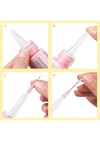 2 Onsluk Akrilik Boya Şişeleri Için 12'li Paket Hassas Aplikatör Kapakları (Yurt Dışından) indirimleri