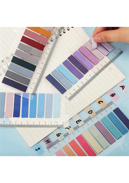 60 Renk Yazılabilir Morandi Yapışkan Sekmeler, Yeniden Konumlandırılabilir Renkli Işaretleyiciler (Yurt Dışından) indirimleri