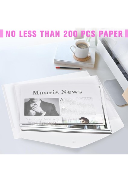 A4 Boyutlu Belgeler Için Çıtçıtlı Plastik Belge Zarfları, D (Yurt Dışından) indirimleri