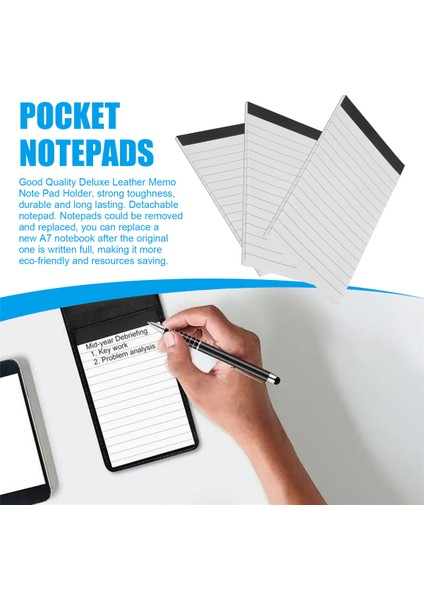 Mini Not Defteri Tutucu Dahil 2 Adet Kalem 8 Adet Yeniden Doldurulabilir Anı Defteri (Yurt Dışından) indirimleri