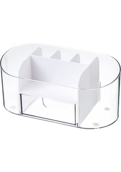 Şeffaf Masa Düzenleyici, Akrilik Kalem Kalemlik, (Beyaz) (Yurt Dışından)