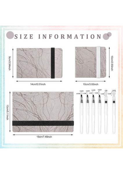 3 Parça Suluboya Kağıdı Eskiz Defteri ve 6 Parça Suluboya Fırça Kalemleri (Yurt Dışından) fiyatları
