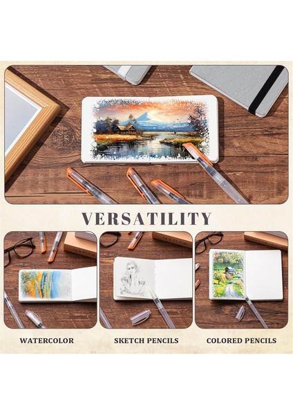 3 Parça Suluboya Kağıdı Eskiz Defteri ve 6 Parça Suluboya Fırça Kalemleri (Yurt Dışından) indirimleri