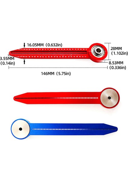 Mavi Ayarlanabilir Çizim Pusulası Taşınabilir Çizim Pusulası (Yurt Dışından) fiyatları