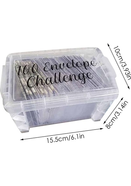 100 Zarf Para Tasarrufu Mücadelesi Kutusu Seti, 100 Zarf Mücadelesi (Yurt Dışından) fiyatları