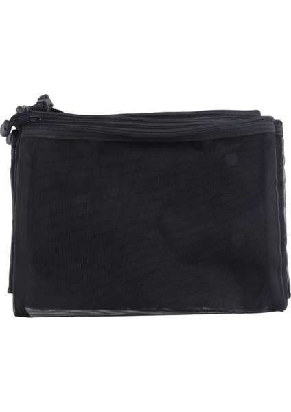 12 Adet File Çanta Siyah Kese Makyaj Çantaları Kozmetik Seyahat Kalem Kutusu (Yurt Dışından) modelleri