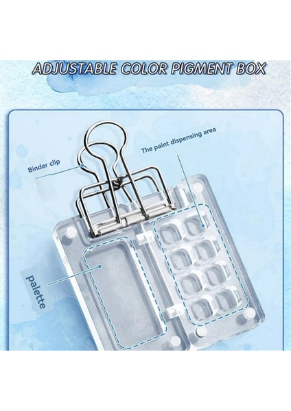 Taşınabilir Palet, Boya Paleti, Mini Suluboya Eskiz Defteri, Ca (Yurt Dışından) modelleri