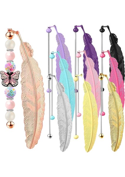 10 Parça Dıy Boncuklu Ayraçlar Toplu, Boncuklu Ayraçlar Kolye Çubuğu (Yurt Dışından)