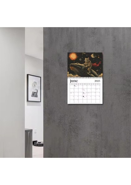 2025 Kedi Takvimi Komik Takvim (Yurt Dışından) modelleri