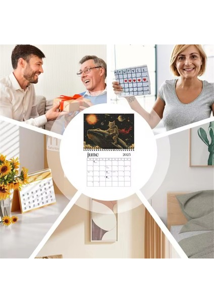 2025 Kedi Takvimi Komik Takvim (Yurt Dışından) indirimleri