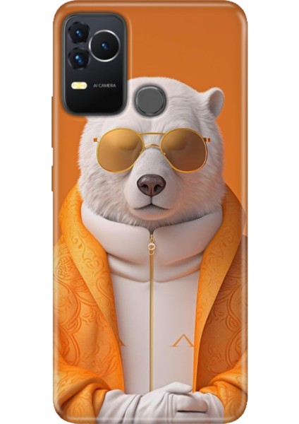 Omix X400 Kılıf Renkli Esnek Silikon Stil Bear