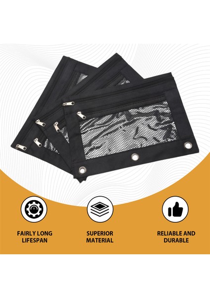 Ofis Kolej Okul Malzemeleri Kozmetik Için 3'lü Kalem Kutusu (Yurt Dışından) fırsatları