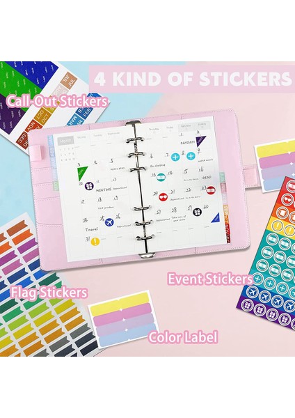 Bütçe Bağlayıcı A6 Halka Bağlayıcı Defter Şeffaf Nakit Zarfı A (Yurt Dışından) fiyatları