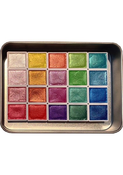 20 Renk Suluboya Resim Seti, Suluboya Boya Seti (2.3ml-B) (Yurt Dışından)