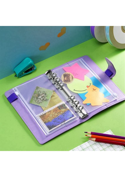 50 Adet A6 Klasör Cepleri 6 Delikli Klasör Kesesi Fermuarlı Klasörler (Yurt Dışından) indirimleri