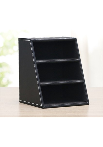 Pu Deri Masa Kırtasiye Düzenleyici, Çok Fonksiyonlu Masa Saklama Kutusu (Yurt Dışından) fırsatları