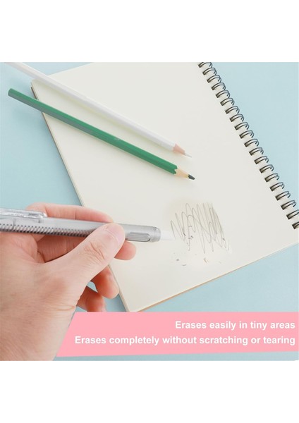 12 Paket Geri Çekilebilir Mekanik Silgi Kalemler, Okul Ev Ofis B (Yurt Dışından) modelleri