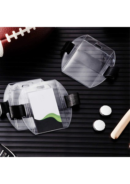 Kol Rozeti Tutucu Kol Bandı Kimlik Kartı Tutucu Ayar Tokası ile 10 Adet (Yurt Dışından) modelleri