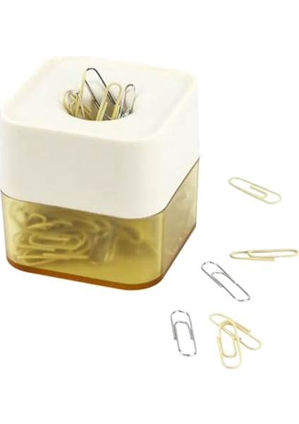 Yeni Iki Renkli Ataçlar, 28MM, Kutu Başına 130 Ataç (Tereyağı Sarısı) (Yurt Dışından)