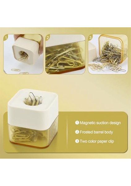 Yeni Iki Renkli Ataçlar, 28MM, Kutu Başına 130 Ataç (Tereyağı Sarısı) (Yurt Dışından) modelleri