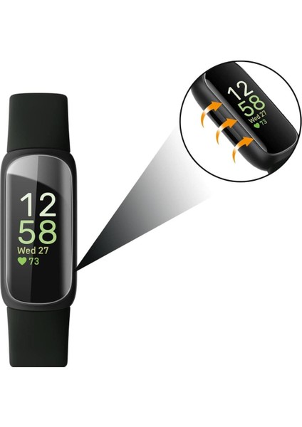Fitbit Inspire 3 Akıllı Bileklik Ekran Koruyucu TPU 2 Adet fırsatları