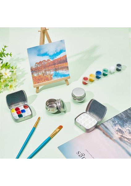 Boş Suluboya Paleti 12 Küçük Boya Yağı Saklama Kabı (Yurt Dışından) fırsatları