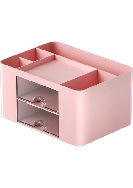 Masa Düzenleyici, Çok Amaçlı Kalemlik Masa Çekmecesi-Pembe (Yurt Dışından)