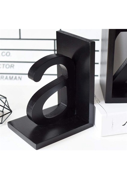 Harf Ahşap Kitap Ayracı Kitaplık Ev Dekorasyonu (Yurt Dışından) indirimleri