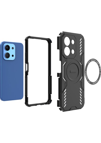 Xiaomi Redmi 15C 5g/4g (173.16*81.07*8.2MM) Magsafe Kılıf, Manyetik Düşmeye Dayanıklı Telefon Kılıfı Kapağı Xiaomi Redmi 15C 5g/4g (173.16*81.07*8.2MM) (Yurt Dışından) indirimleri