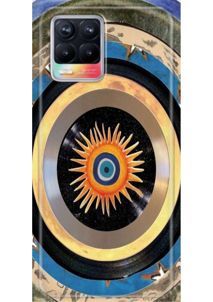 Realme 8 / Realme 8 Pro Kılıf Renkli Esnek Silikon Nazar