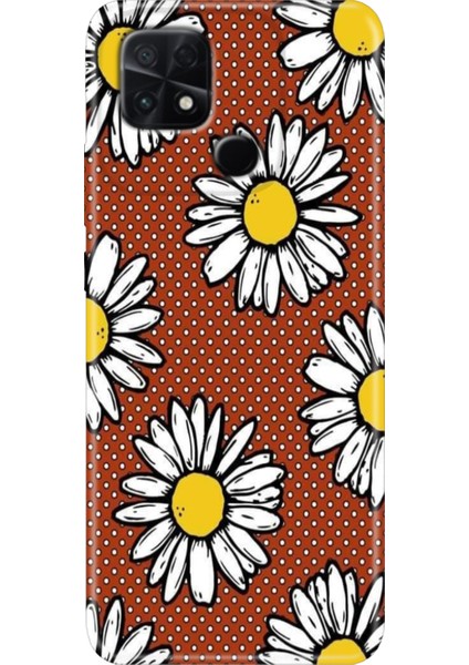 Poco C40 Kılıf Renkli Temalı Silikon Puantiye