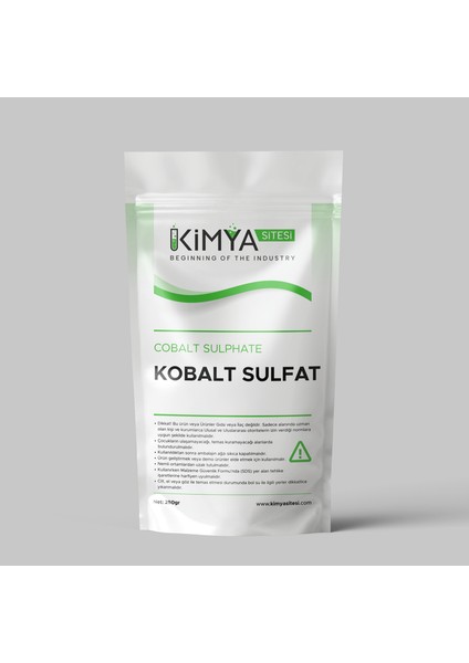 Kobalt Sulfat (Cobalt Sulphate) - 250GR