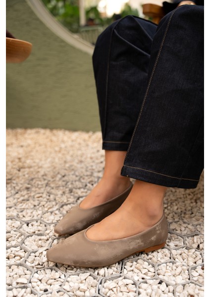 Joset Vizon Küt Burun Düz Kadın Babet fırsatları