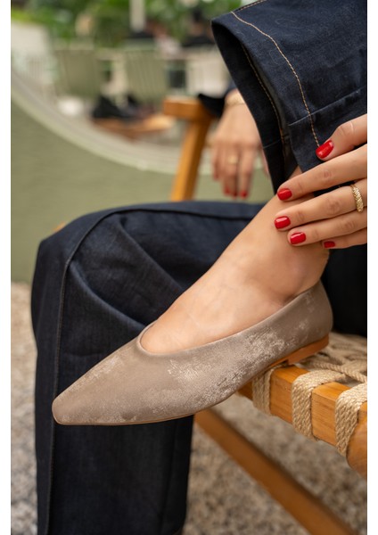 Joset Vizon Küt Burun Düz Kadın Babet indirimleri