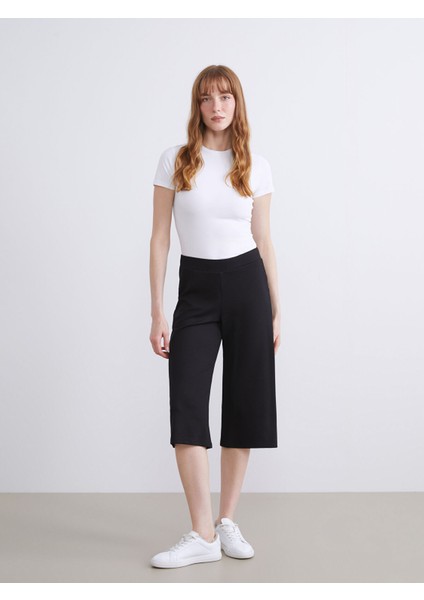 Yeni Sezon Beli Lastikli Kadın Kapri