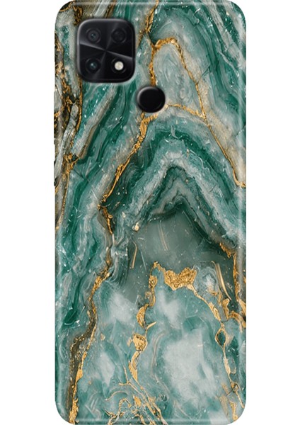 Poco C40 Kılıf Renkli Temalı Silikon Granit