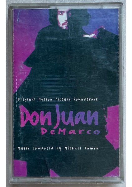 Don Juan Demarco Original Motion Picture Soundtrack Kaset (Orijinal Dönem Baskı Kaset)