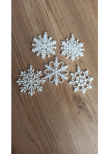 Yılbaşı Süsü Kar Tanesi 10 Lu Set indirimleri