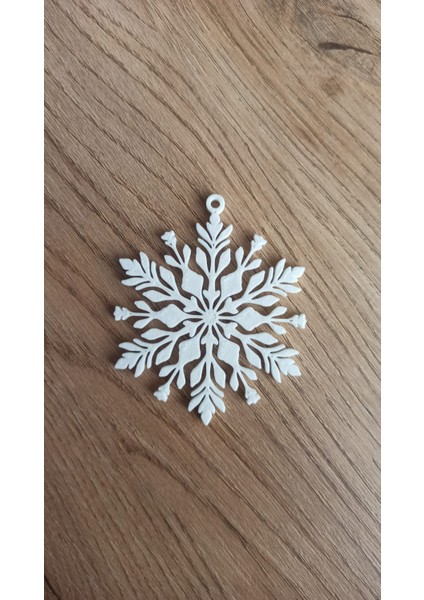 Yılbaşı Süsü Kar Tanesi 10 Lu Set