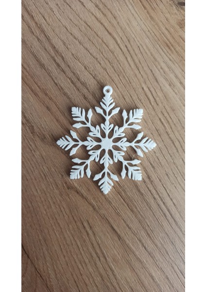 Yılbaşı Süsü Kar Tanesi 10 Lu Set