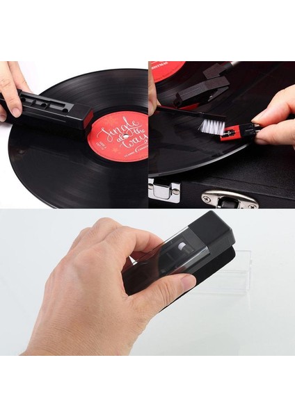 Vinil Kayıt Oynatıcı Temizleme Fırçası Aracı Seti (Yurt Dışından) fiyatları