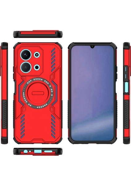 Xiaomi Redmi 15C 5g/4g (171.6*79.5*8MM) Magsafe Kılıf, Manyetik Düşmeye Dayanıklı Telefon Kılıfı Kapağı Xiaomi Redmi 15C 5g/4g (171.6*79.5*8MM) (Yurt Dışından)