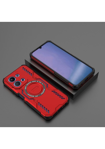 Xiaomi Redmi 15C 5g/4g (171.6*79.5*8MM) Magsafe Kılıf, Manyetik Düşmeye Dayanıklı Telefon Kılıfı Kapağı Xiaomi Redmi 15C 5g/4g (171.6*79.5*8MM) (Yurt Dışından) modelleri