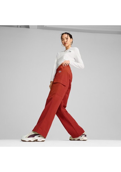 Downtown Cargo Kadın Kırmızı Günlük Stil Eşofman Altı 62678863 modelleri