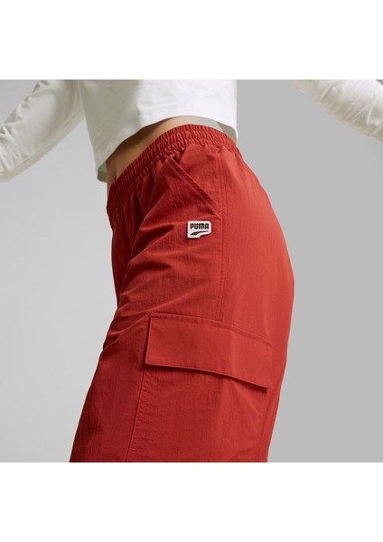 Downtown Cargo Kadın Kırmızı Günlük Stil Eşofman Altı 62678863 fırsatları