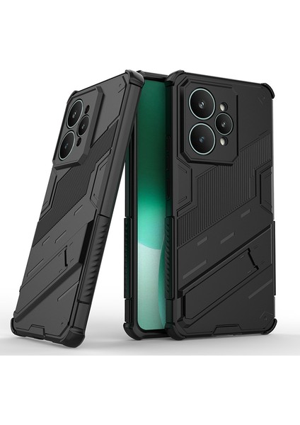 Oppo Realme 15 5g Ayaklı Kılıf, Askeri Sınıf Darbeye Dayanıklı Ultra Ince Slim Fit Sert Kapak Oppo Realme 15 5g (Yurt Dışından)