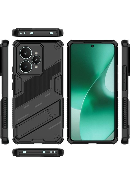 Oppo Realme 15 5g Ayaklı Kılıf, Askeri Sınıf Darbeye Dayanıklı Ultra Ince Slim Fit Sert Kapak Oppo Realme 15 5g (Yurt Dışından) fiyatları