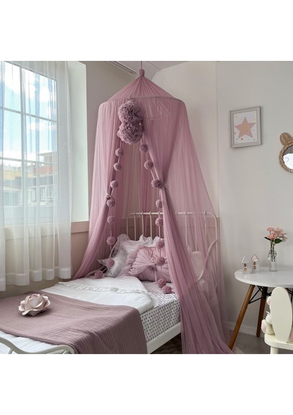 Basic Tül Cibinlik Dusty Lilac fırsatları