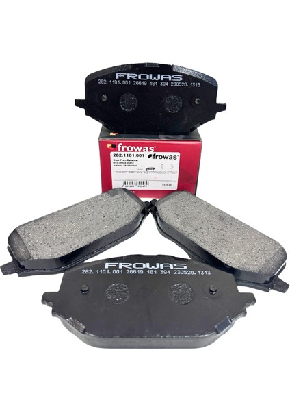 Ön Fren Balatası 1647880280 / Berlingo C5 Aircross 308 408 508 Partner