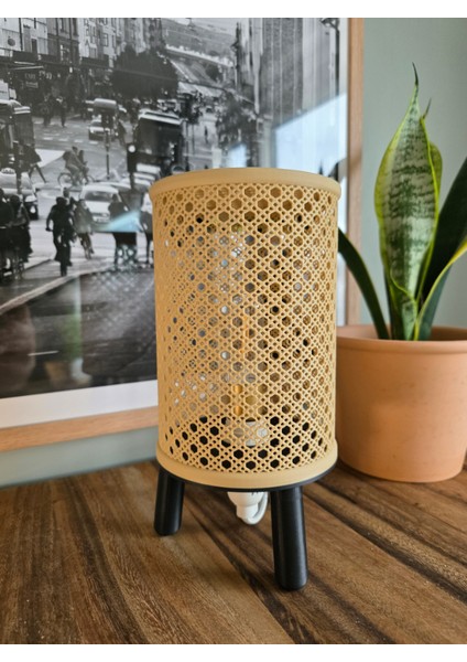 Modern Rattan Stili Abajur – Ortam Işığı Masa Lambası fiyatları